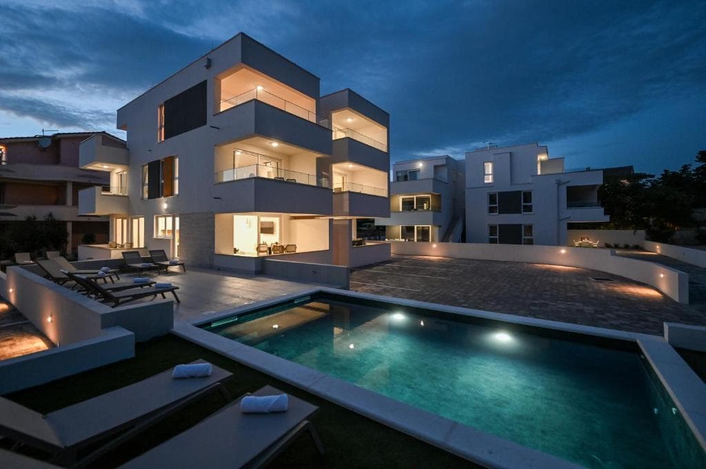 Apartment Break A 4 mit pool in Novalja Ansicht 2