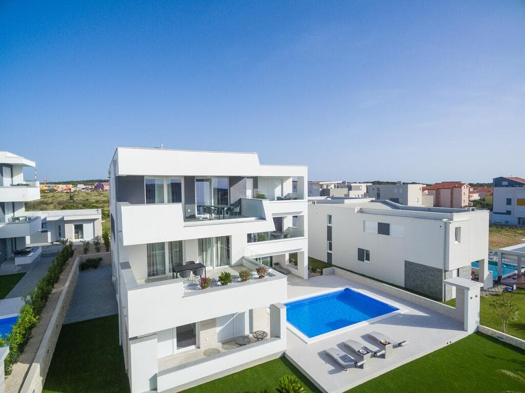 Pool Maris A 4 Apartment mit Balkon in Novalja Ansicht 3