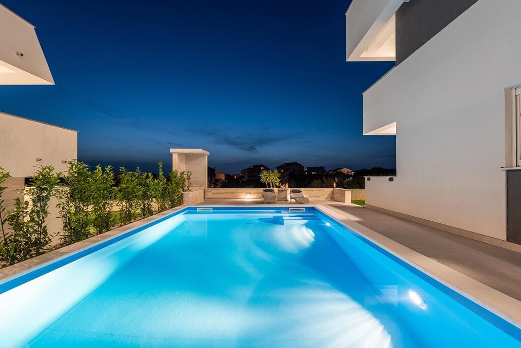 Pool Maris A 4 Apartment mit Balkon in Novalja Ansicht 4