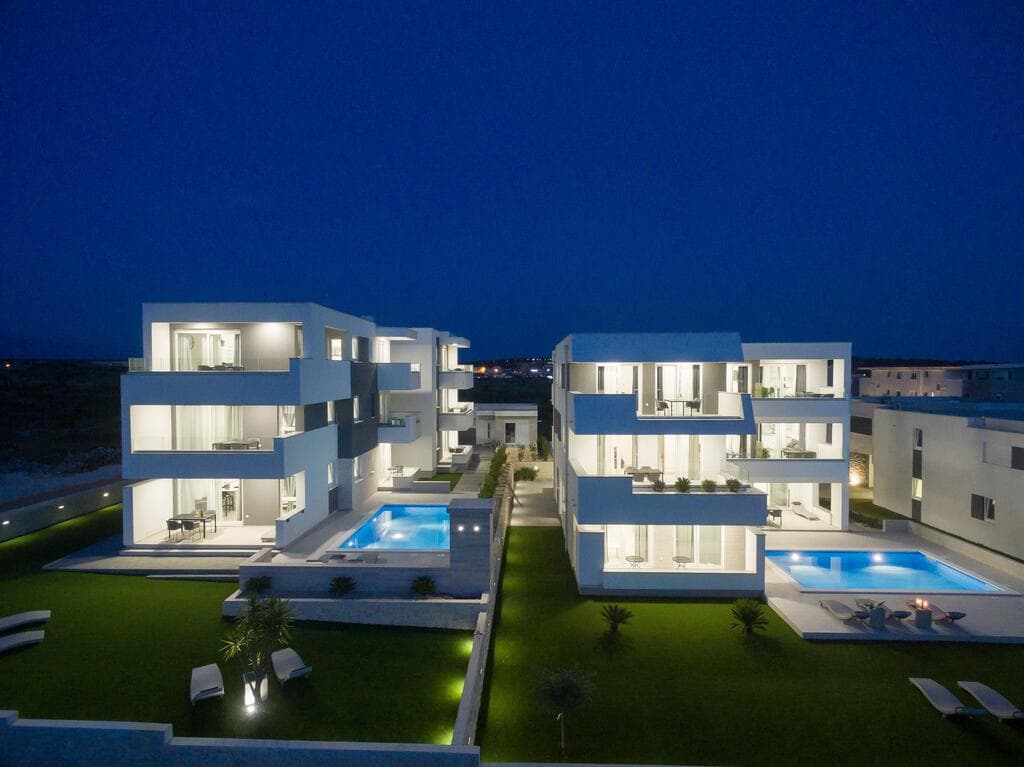 Pool Maris A Doppelzimmer in Novalja Ansicht 2