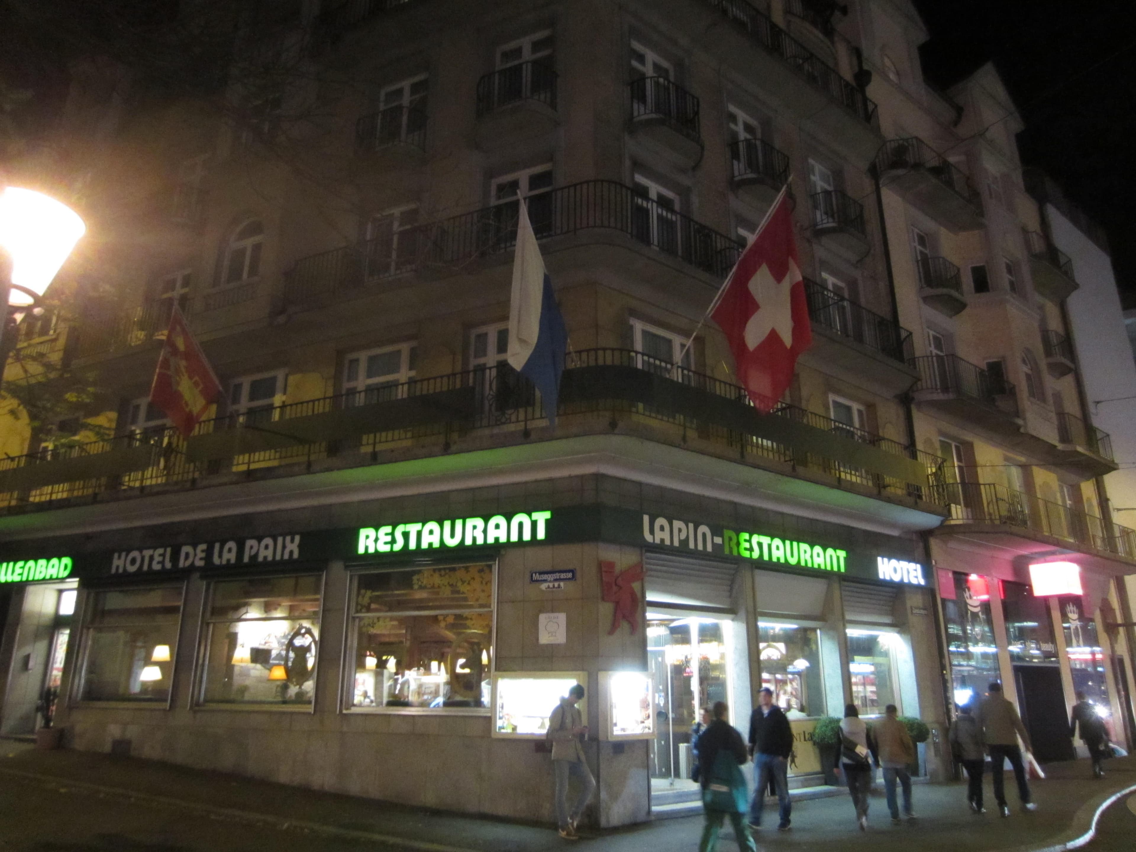 Hotel De la Paix Lucerne Ansicht 2