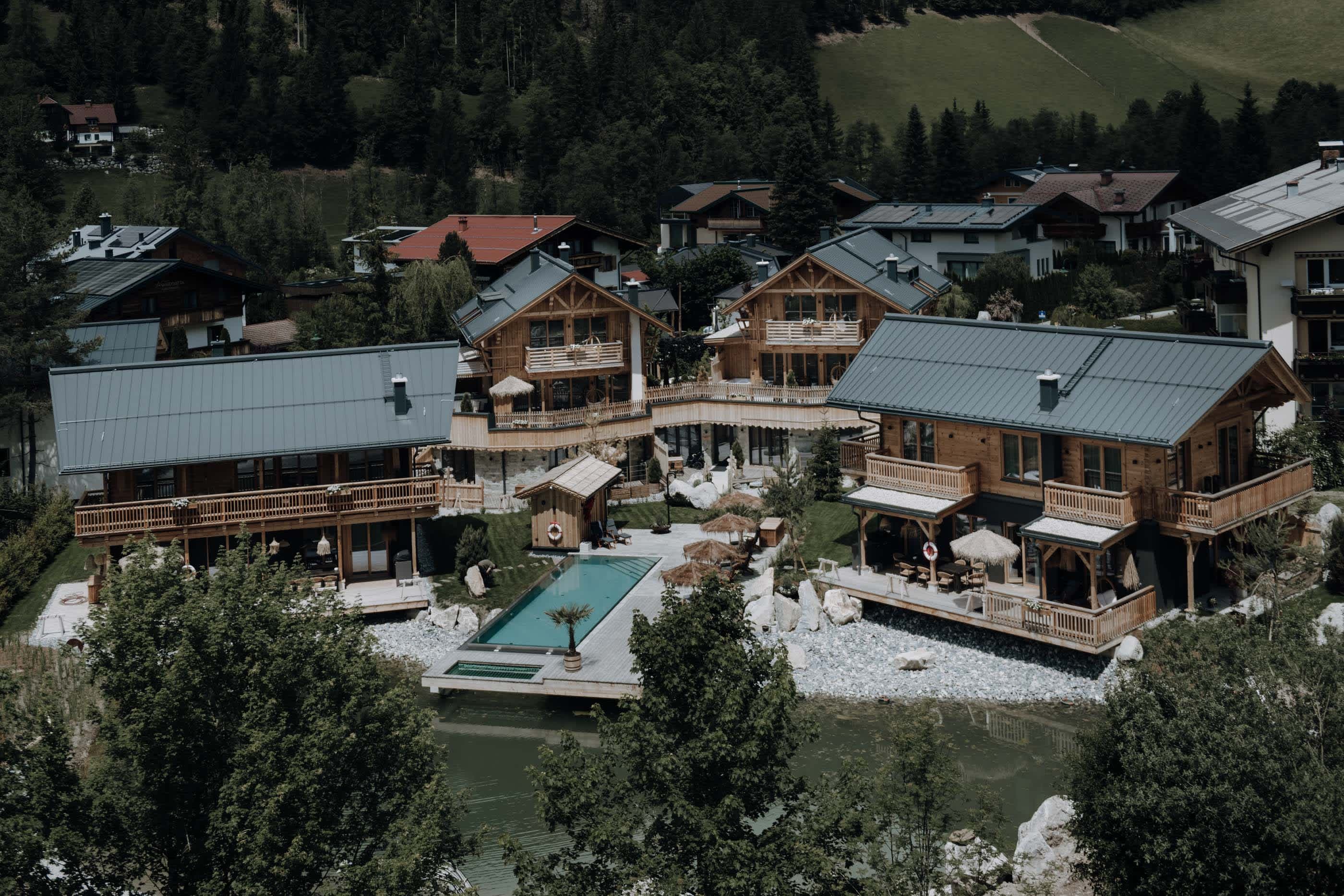 Bergchalets Gut Wenghof Ansicht 2