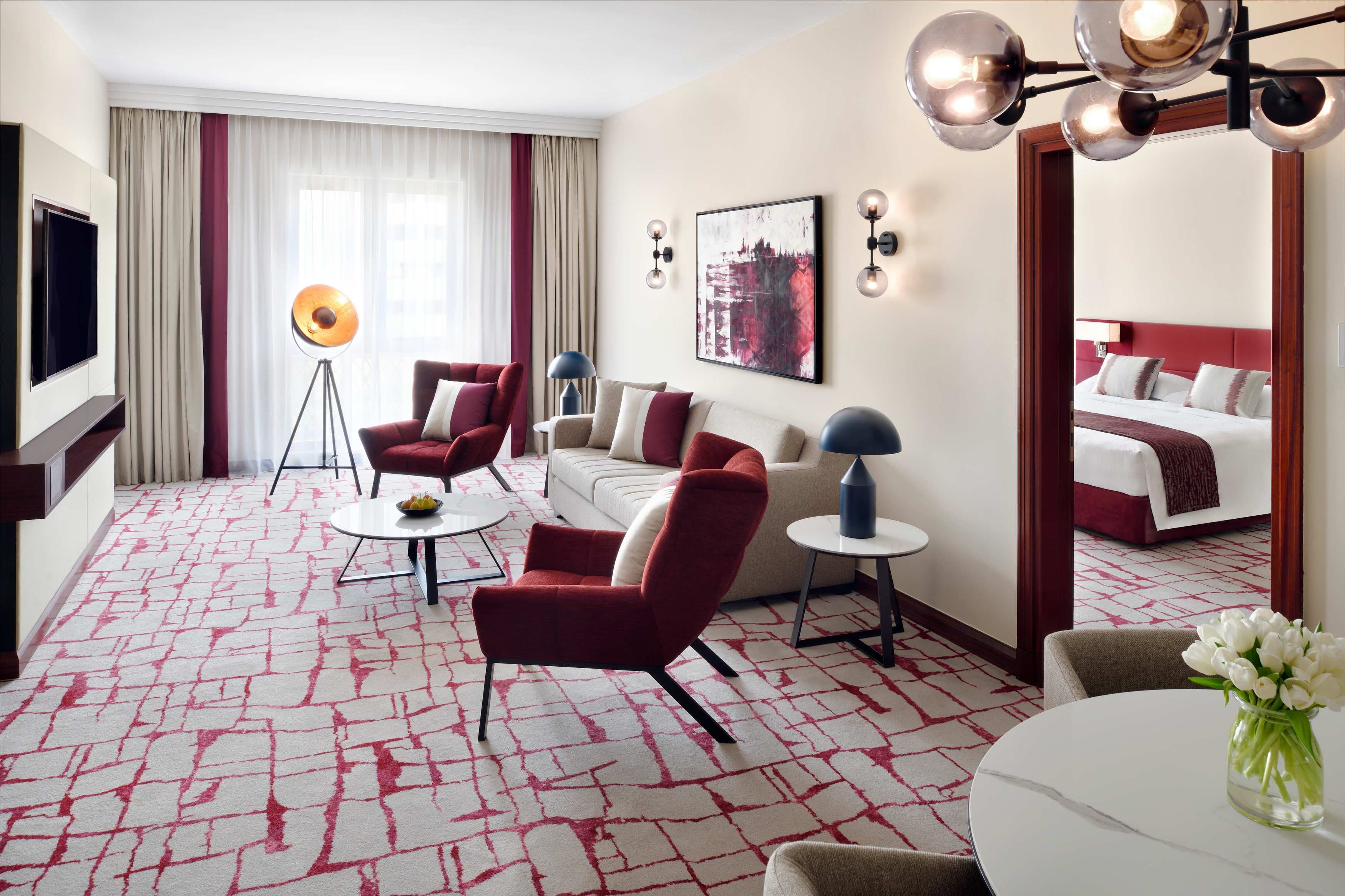 Mövenpick Hotel and Apartments Bur Dubai Ansicht 10