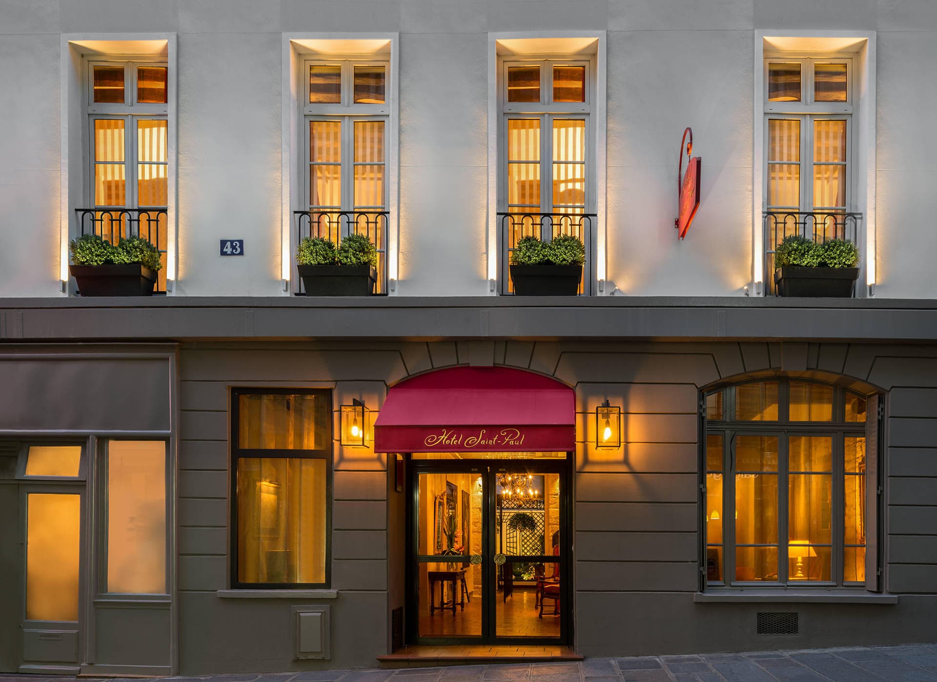 Hotel Saint-Paul Rive Gauche Ansicht 2