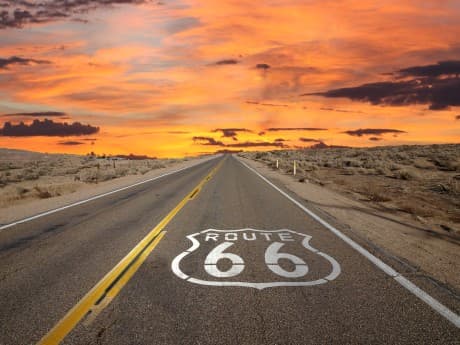 Rundreisen USA: Flexible Mietwagen-Rundreise ab Chicago bis Los Angeles: Route 66 - Amerikas legendäre Straße erleben.