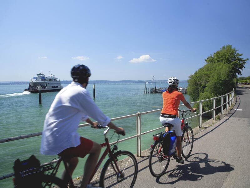 Eigene Anreise Bodensee-Radweg: Radreise ab/bis Konstanz