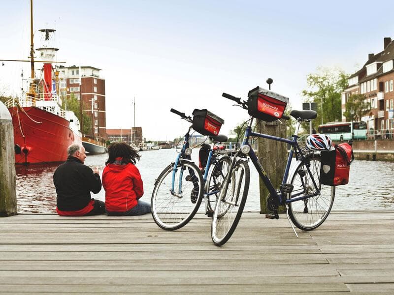 Eigene Anreise Nordseeküste: Radreise von Emden bis Cuxhaven