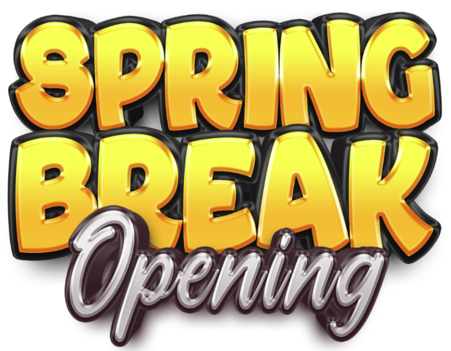 Spring Break Opening 13.05. - 17.05.2026